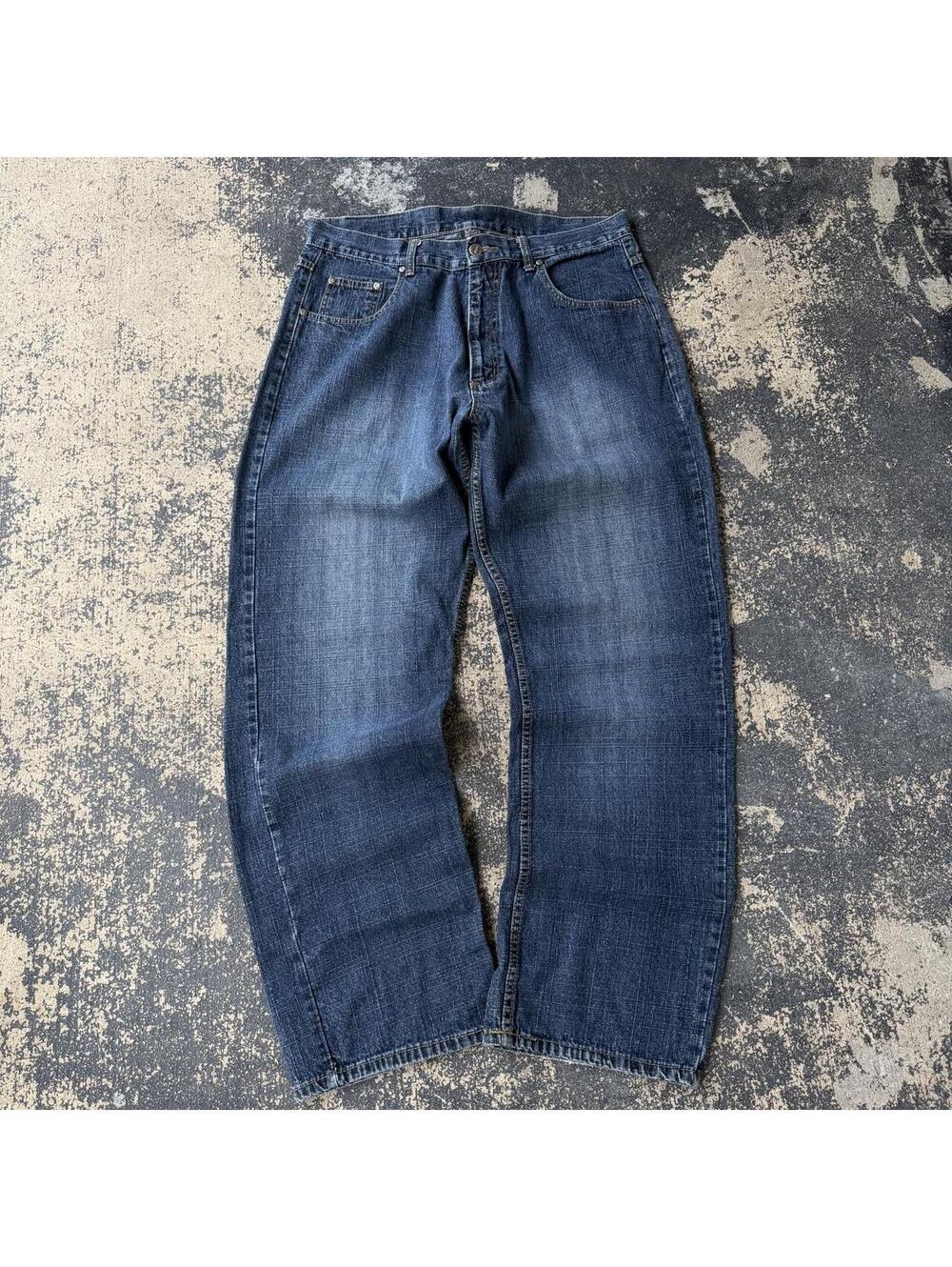 Vintage Baggy Y2K Skater Faded Jeans